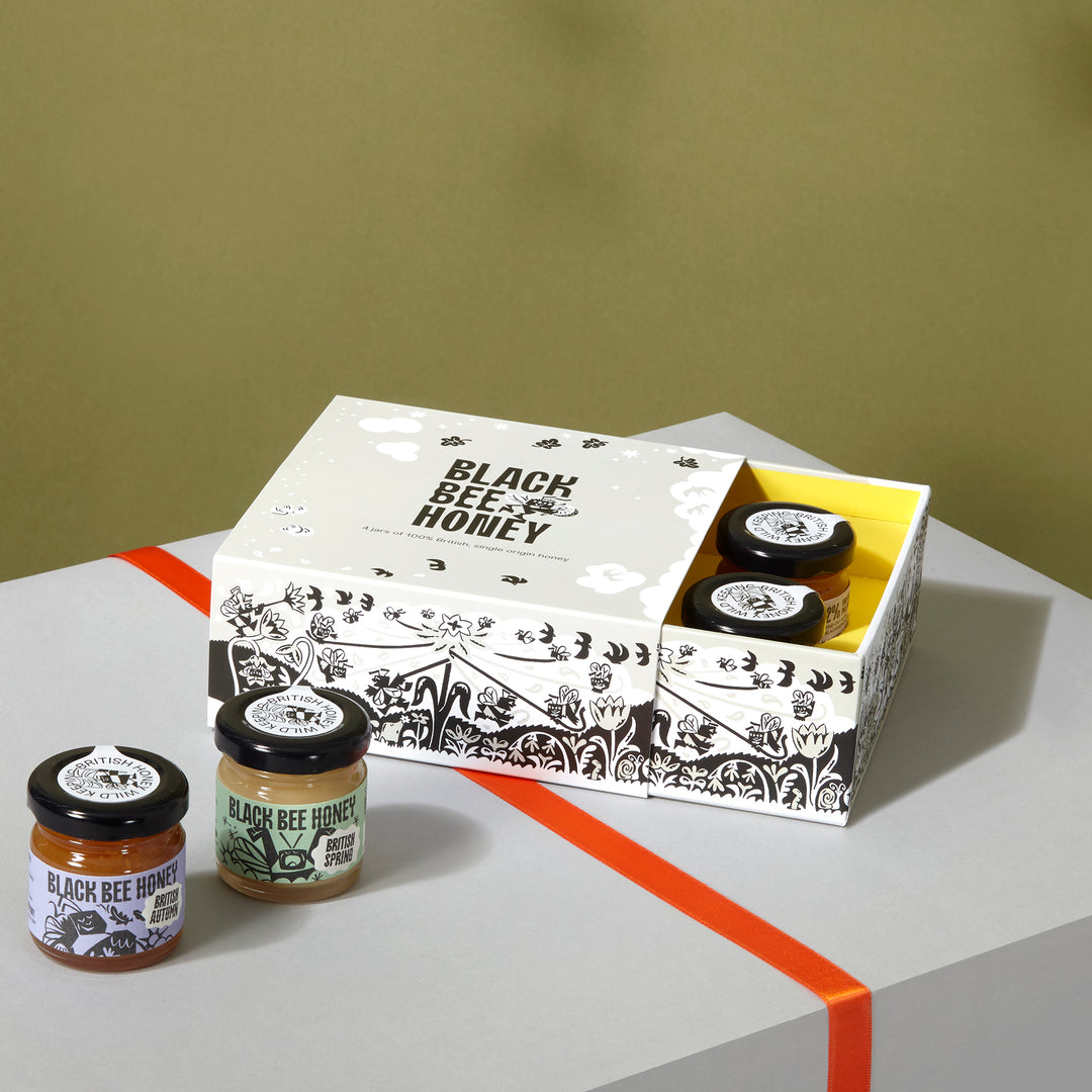 The 4 Seasons Mini Honey Jar Gift Box